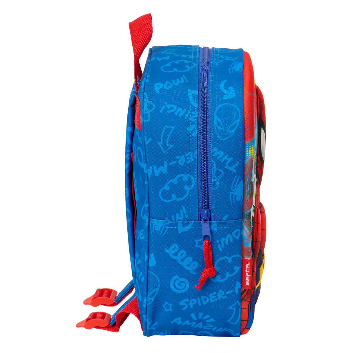 Ghiozdan Spider-Man Roșu Bleumarin 22 x 27 x 10 cm 3D - Birou și papetărie, Material școlar și educațional