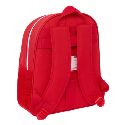 Ghiozdan Sevilla Fútbol Club Roșu 28 x 34 x 10 cm - Birou și papetărie, Material școlar și educațional