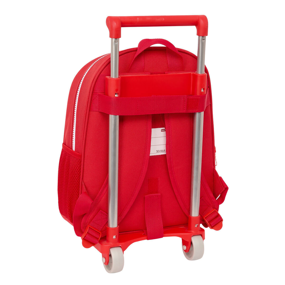 Ghiozdan cu Roți Sevilla Fútbol Club Roșu 28 x 34 x 10 cm - Birou și papetărie, Material școlar și educațional