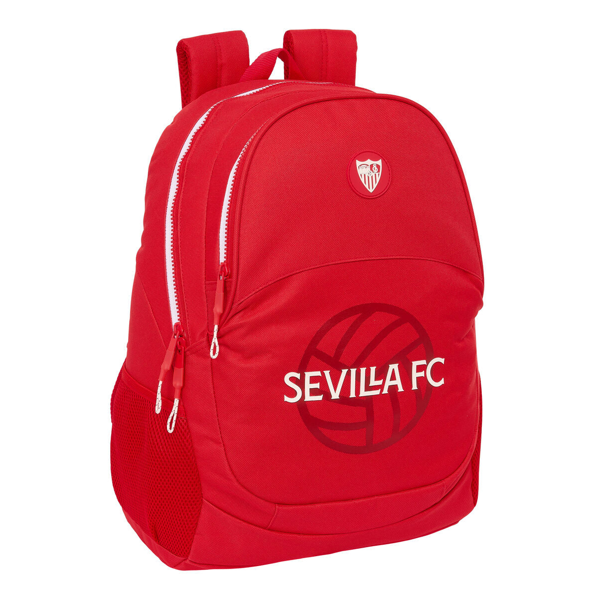 Ghiozdan Sevilla Fútbol Club Roșu 32 x 44 x 16 cm - Birou și papetărie, Material școlar și educațional