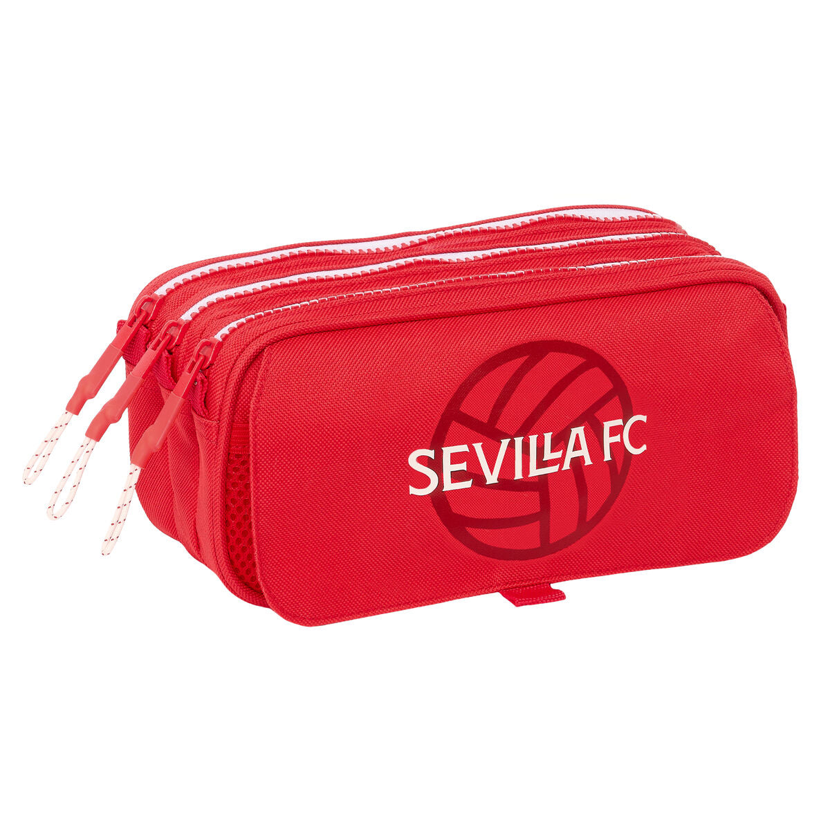 Penar triplu Sevilla Fútbol Club Roșu 21,5 x 10 x 8 cm - Birou și papetărie, Material școlar și educațional