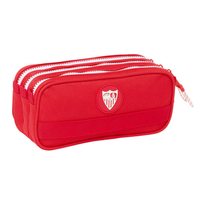 Penar triplu Sevilla Fútbol Club Roșu 21,5 x 10 x 8 cm - Birou și papetărie, Material școlar și educațional