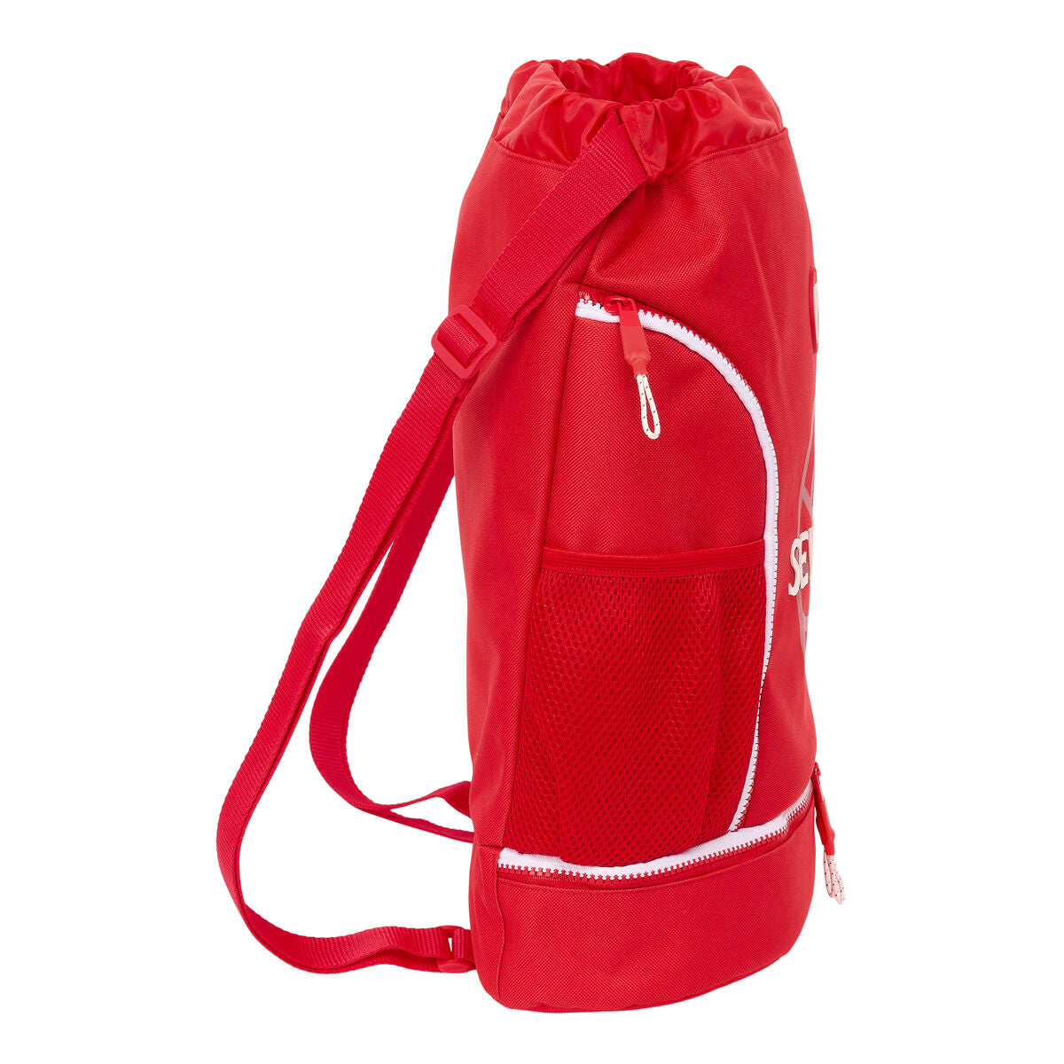 Geantă Rucsac cu Bretele Sevilla Fútbol Club Roșu 35 x 40 x 1 cm - Birou și papetărie, Material școlar și educațional