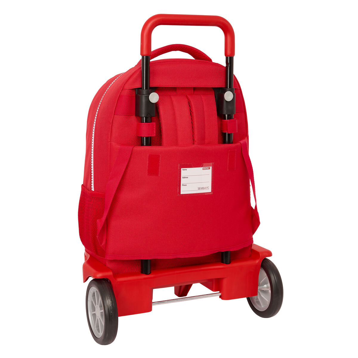 Ghiozdan cu Roți Sevilla Fútbol Club Roșu 33 x 45 x 22 cm - Birou și papetărie, Material școlar și educațional