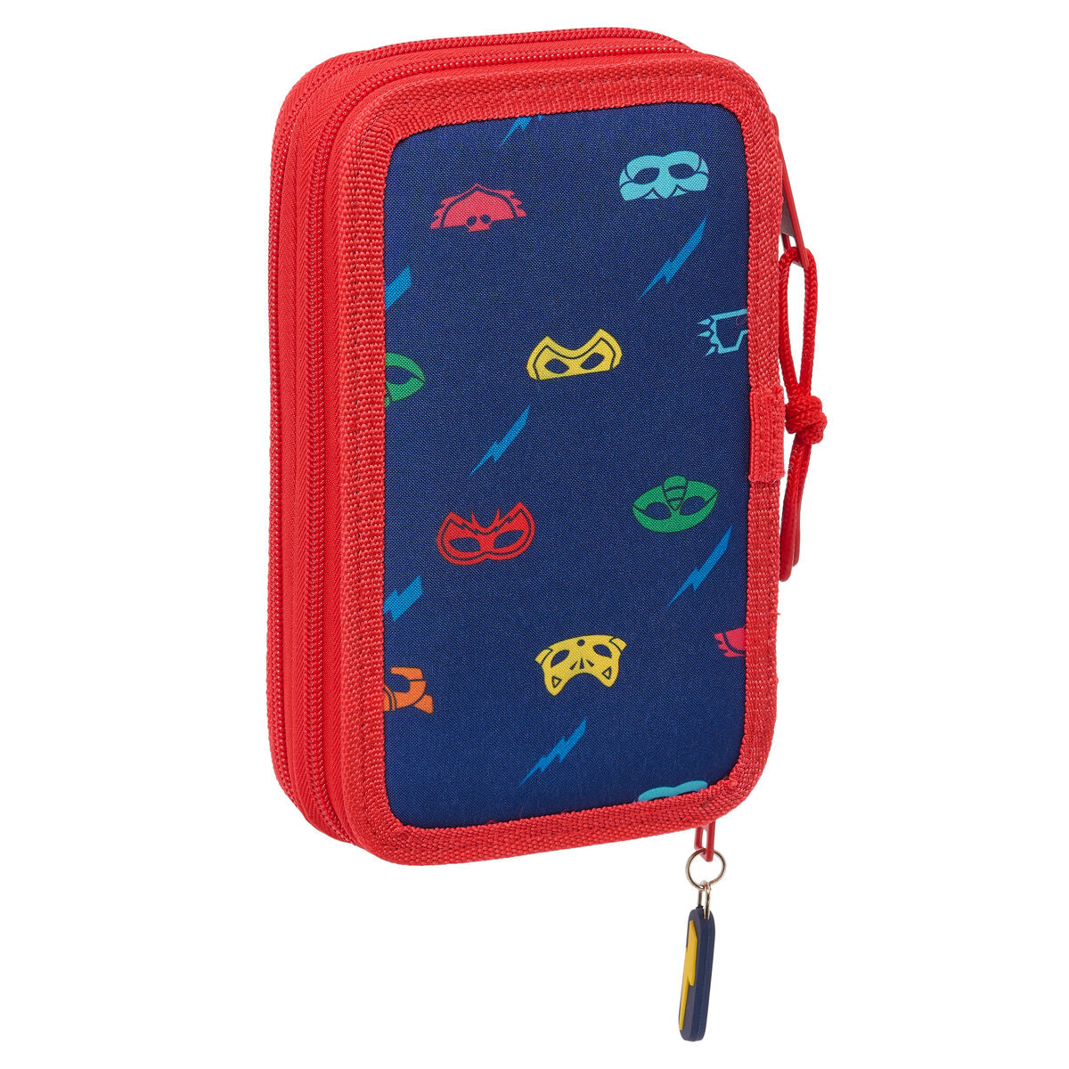 Penar Școlar PJ Masks Ready Bleumarin 12.5 x 19.5 x 4 cm 28 Piese - Birou și papetărie, Material școlar și educațional
