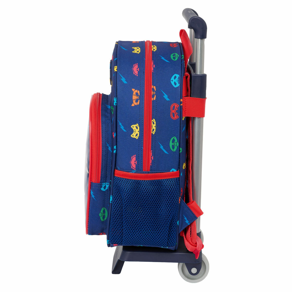 Ghiozdan cu Roți PJ Masks Ready Bleumarin 26 x 34 x 11 cm - Birou și papetărie, Material școlar și educațional