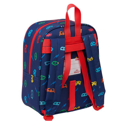 Ghiozdan PJ Masks Ready Bleumarin 22 x 27 x 10 cm - Birou și papetărie, Material școlar și educațional