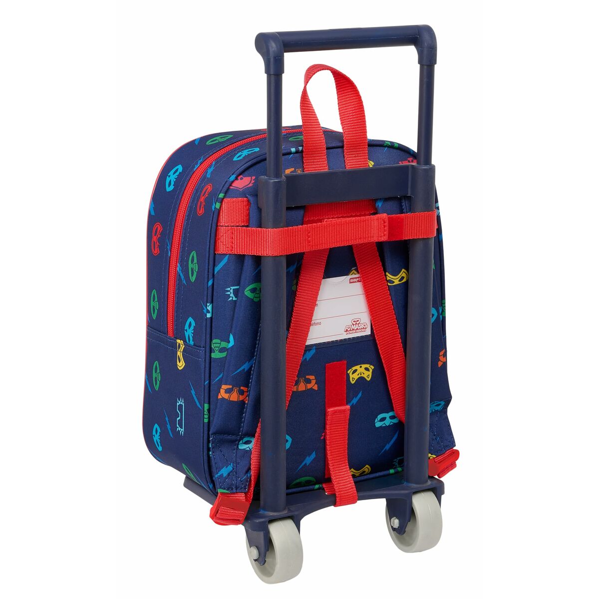 Ghiozdan cu Roți PJ Masks Ready 22 x 27 x 10 cm - Birou și papetărie, Material școlar și educațional