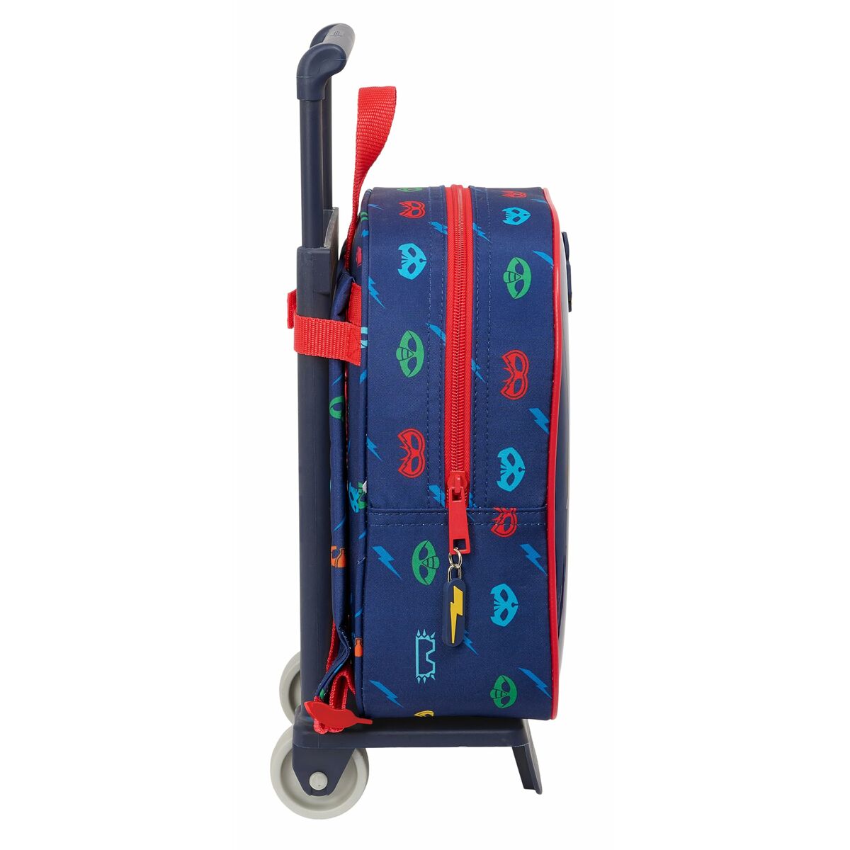 Ghiozdan cu Roți PJ Masks Ready 22 x 27 x 10 cm - Birou și papetărie, Material școlar și educațional