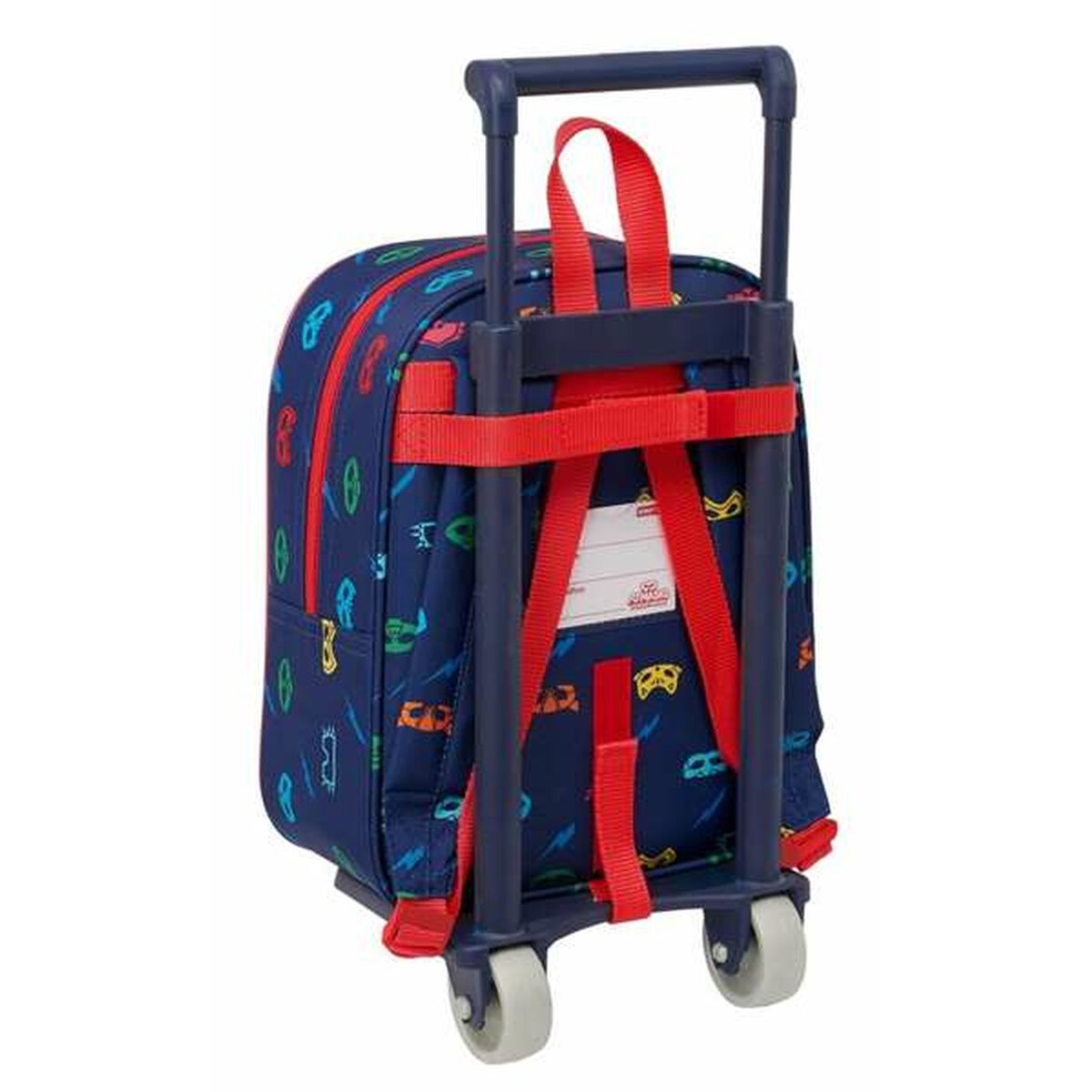 Ghiozdan cu Roți PJ Masks Ready 22 x 27 x 10 cm - Birou și papetărie, Material școlar și educațional