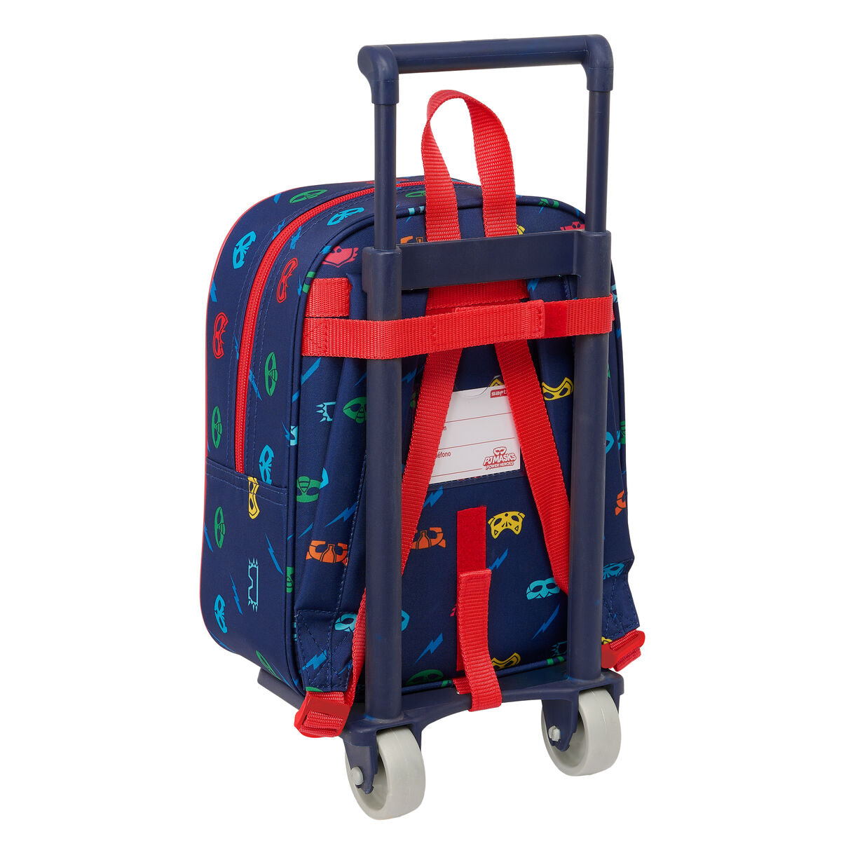 Ghiozdan cu Roți PJ Masks Ready 22 x 27 x 10 cm - Birou și papetărie, Material școlar și educațional