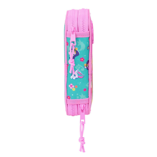 Creion dublu My Little Pony Magic Roz Turquoise 12.5 x 19.5 x 4 cm 28 Piese - Birou și papetărie, Material școlar și educațional
