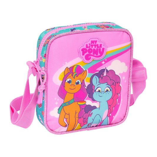 Geantă Bandulieră My Little Pony Magic Roz Turquoise 16 x 18 x 4 cm - Bagaje, Genți de mână