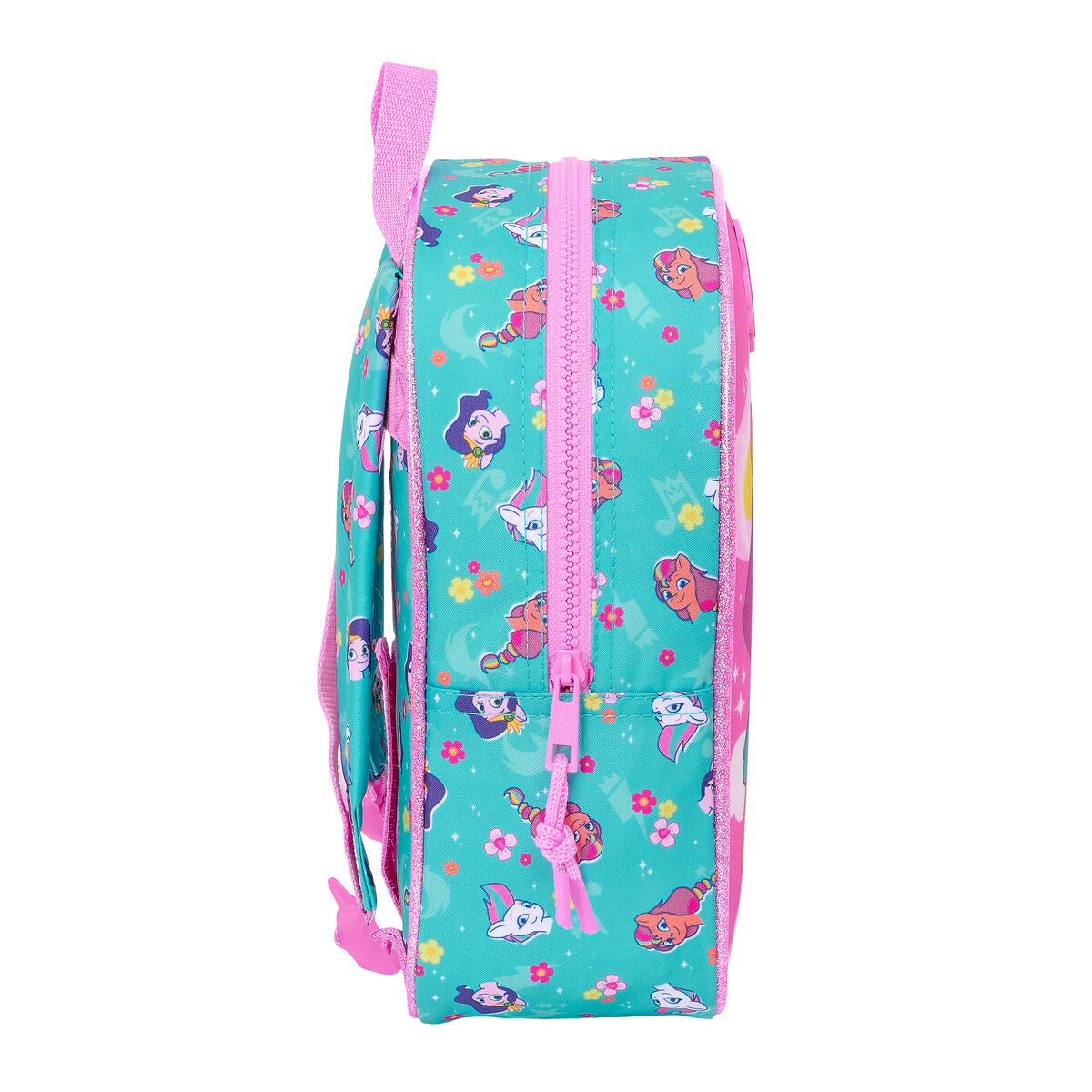 Ghiozdan My Little Pony Magic Roz Turquoise 22 x 27 x 10 cm - Birou și papetărie, Material școlar și educațional