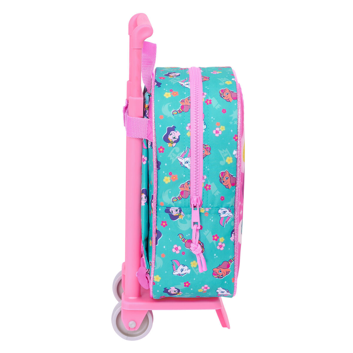Ghiozdan cu Roți My Little Pony Magic Roz Turquoise 22 x 27 x 10 cm - Birou și papetărie, Material școlar și educațional
