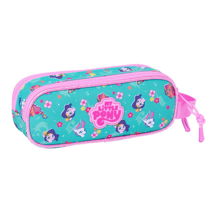 Penar dublu My Little Pony Magic Roz Turquoise 21 x 8 x 6 cm - Birou și papetărie, Material școlar și educațional