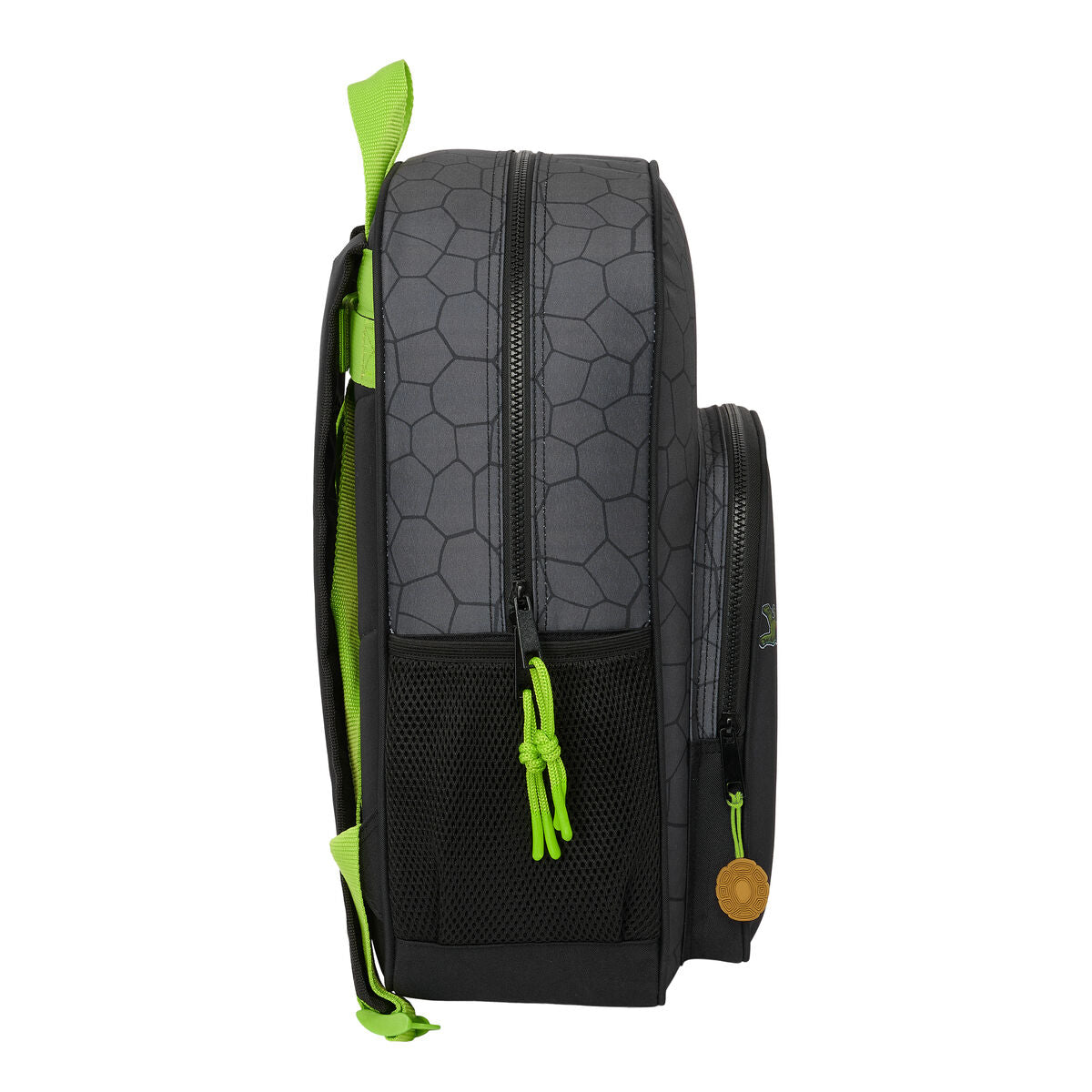 Ghiozdan Teenage Mutant Ninja Turtles Negru Gri 33 x 42 x 14 cm - Birou și papetărie, Material școlar și educațional