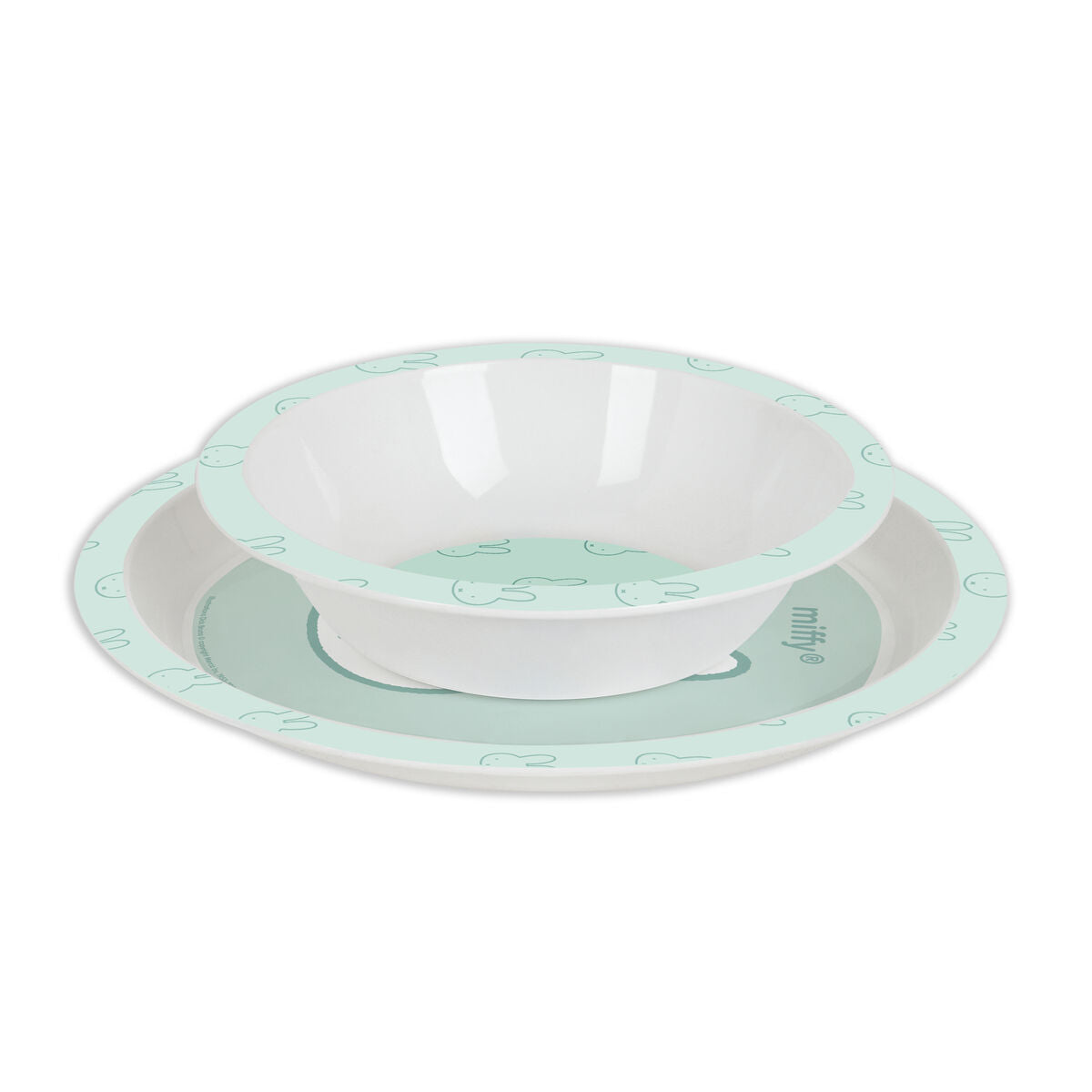 Set de veselă pentru copii Miffy Menta (5 Piese) - Acasă și bucătărie, Tacâmuri, veselă și sticlărie