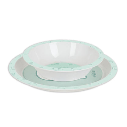 Set de veselă pentru copii Miffy Menta (5 Piese) - Acasă și bucătărie, Tacâmuri, veselă și sticlărie