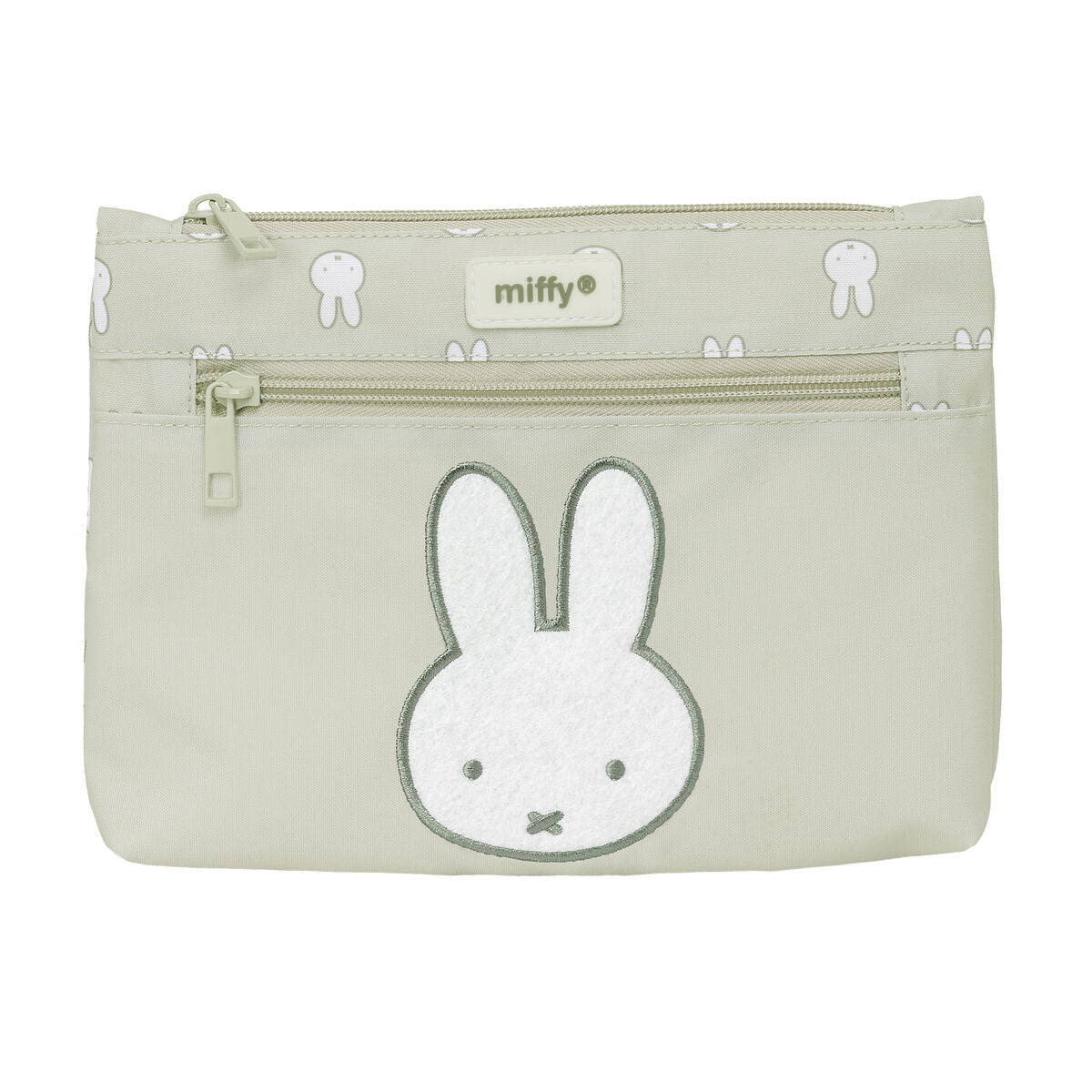 Penar dublu Miffy Niebla Gri 23 x 16 x 3 cm - Birou și papetărie, Material școlar și educațional