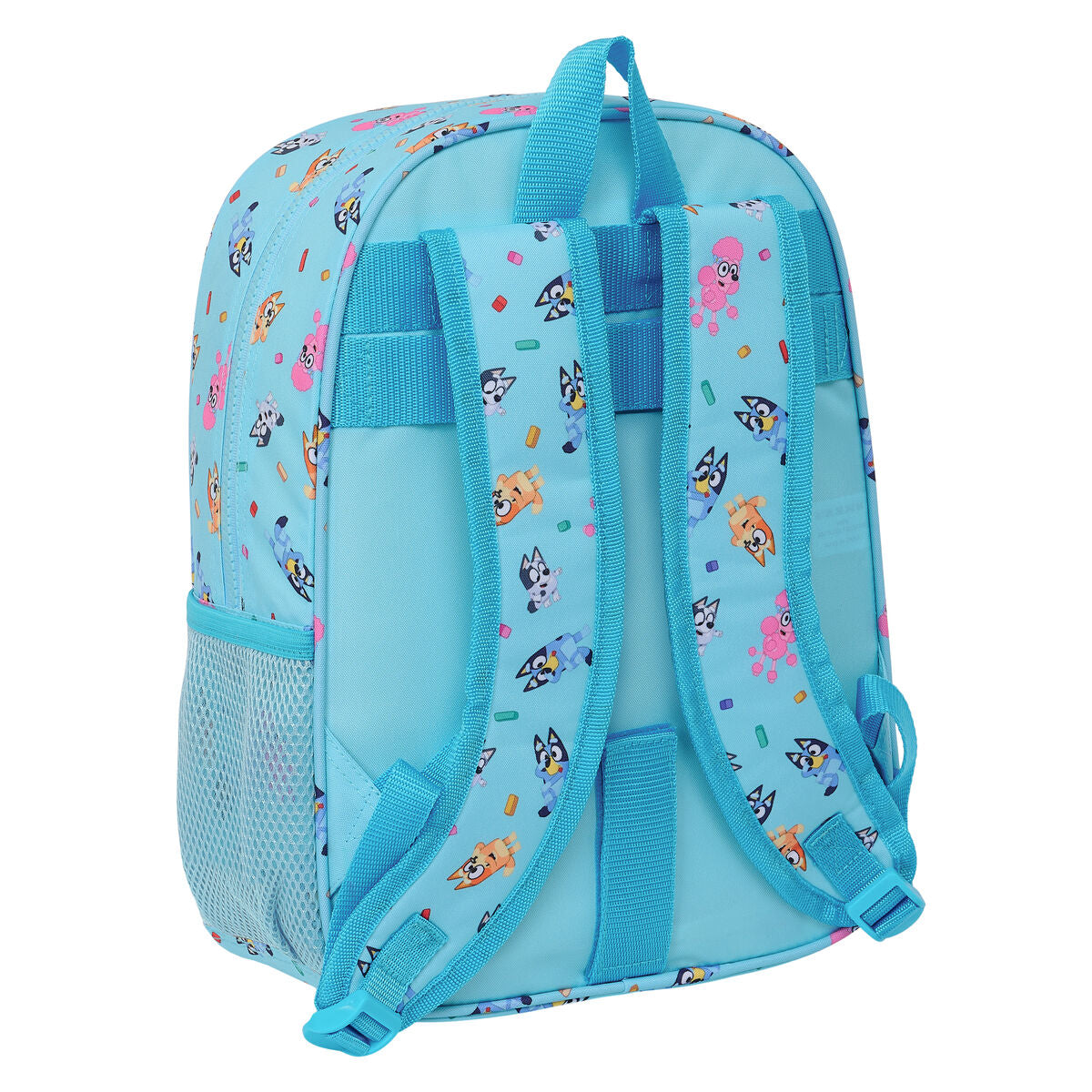Ghiozdan Bluey Albastru celest 26 x 34 x 11 cm - Birou și papetărie, Material școlar și educațional
