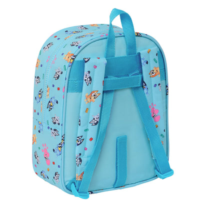 Ghiozdan Bluey Albastru celest 22 x 27 x 10 cm - Birou și papetărie, Material școlar și educațional