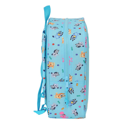 Ghiozdan Bluey Albastru celest 22 x 27 x 10 cm - Birou și papetărie, Material școlar și educațional
