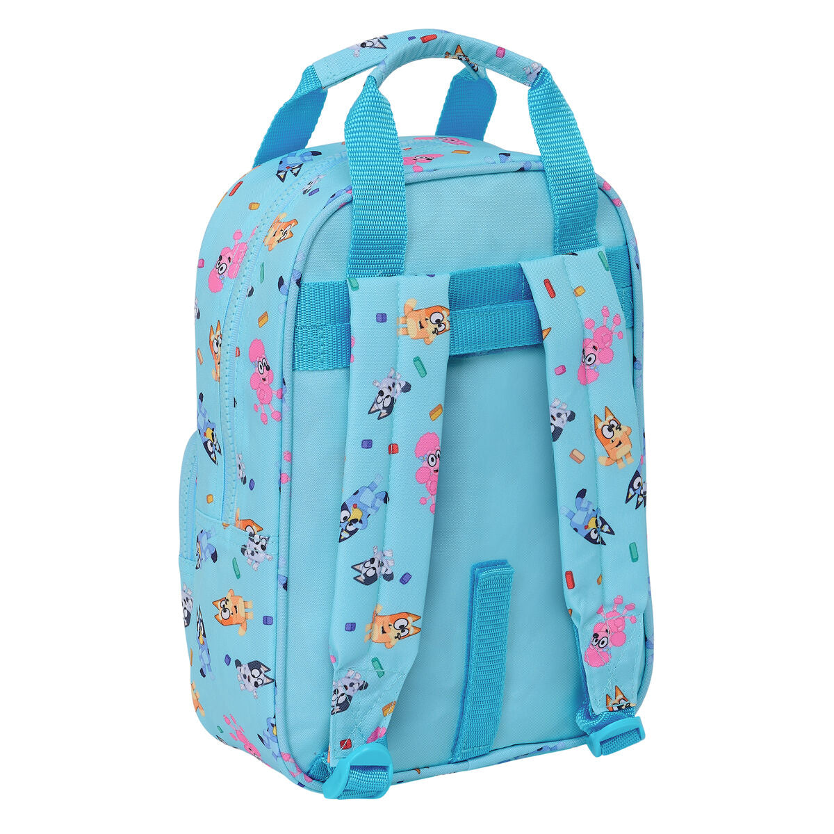Ghiozdan Bluey Albastru celest 20 x 28 x 8 cm - Birou și papetărie, Material școlar și educațional