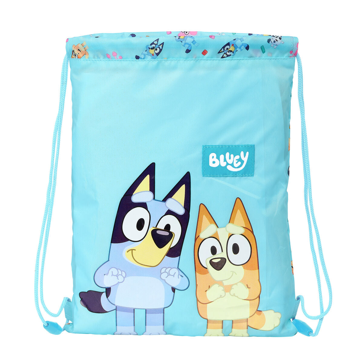 Geantă Rucsac cu Bretele Bluey Albastru celest 26 x 34 x 1 cm - Birou și papetărie, Material școlar și educațional