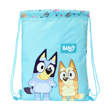 Geantă Rucsac cu Bretele Bluey Albastru celest 26 x 34 x 1 cm - Birou și papetărie, Material școlar și educațional