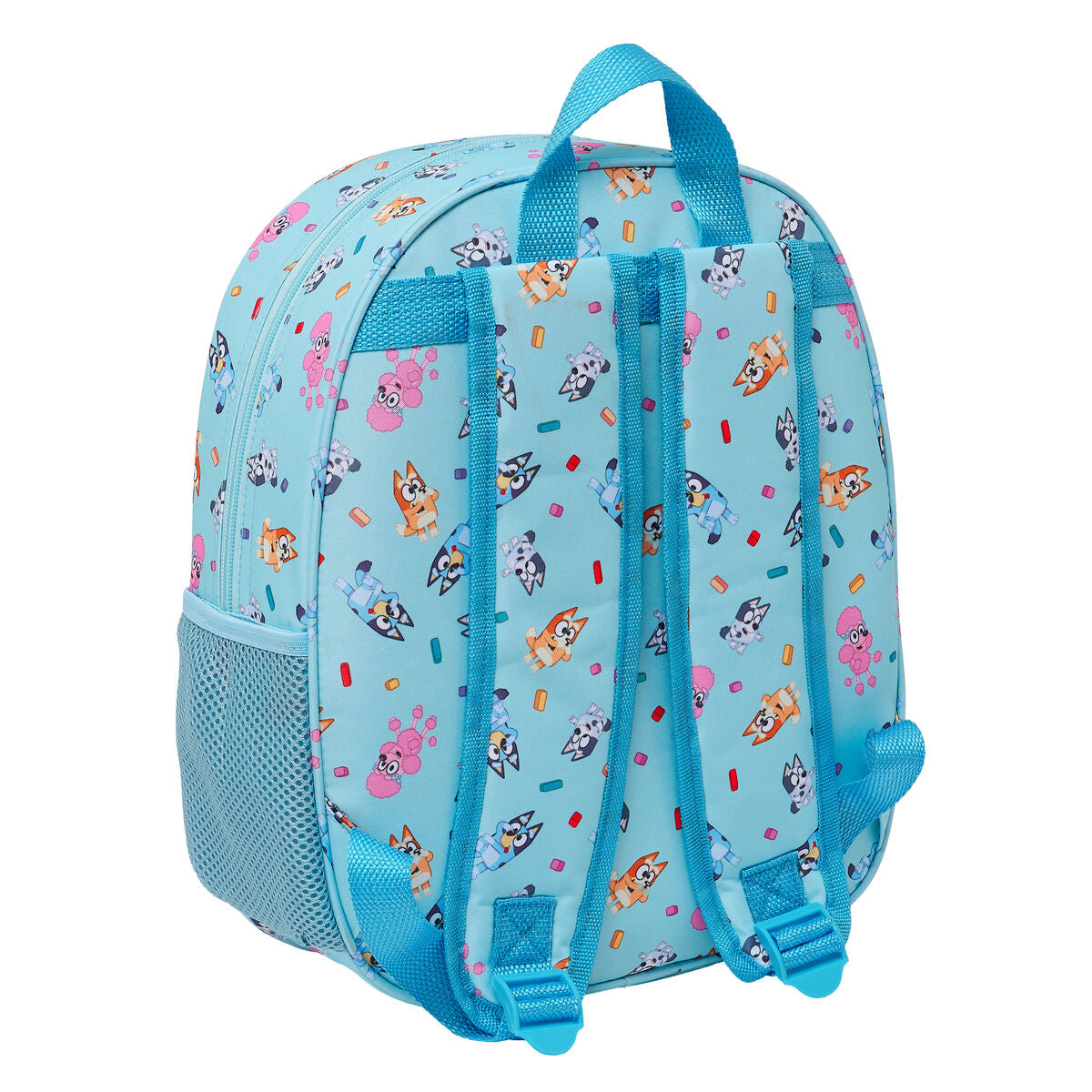 Ghiozdan Bluey Albastru celest 27 x 33 x 10 cm - Birou și papetărie, Material școlar și educațional