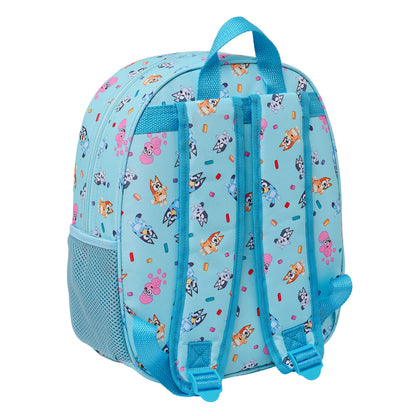 Ghiozdan Bluey Albastru celest 27 x 33 x 10 cm - Birou și papetărie, Material școlar și educațional