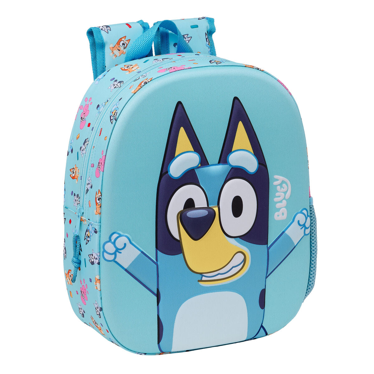 Ghiozdan Bluey Albastru celest 27 x 33 x 10 cm - Birou și papetărie, Material școlar și educațional