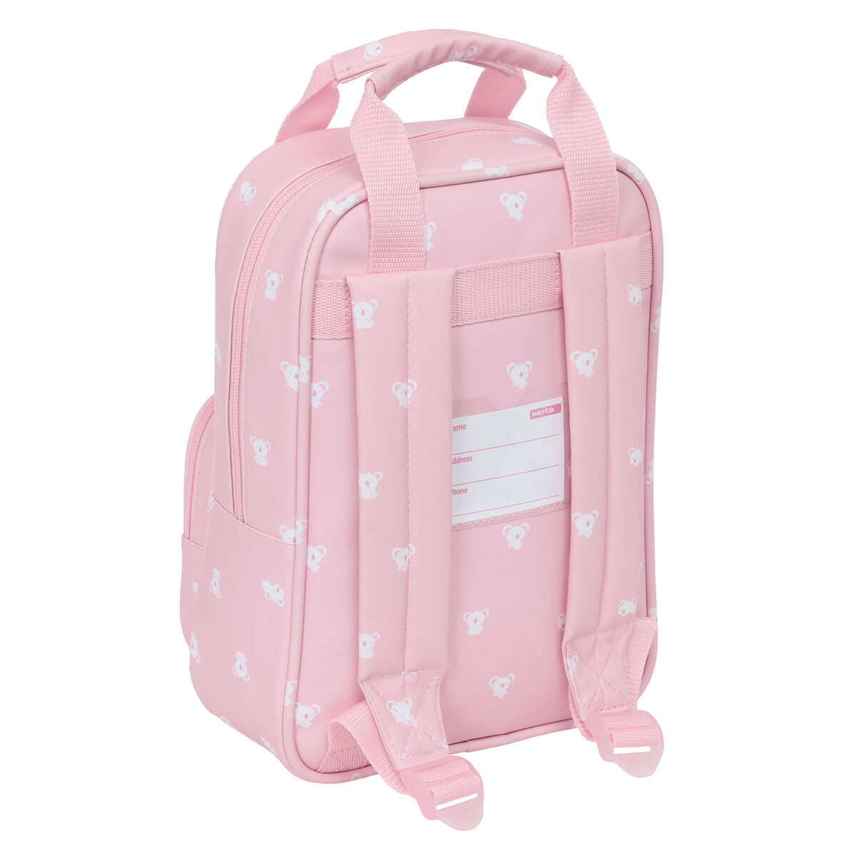 Rucsac pentru Copii Safta Koala Roz 20 x 28 x 8 cm - Birou și papetărie, Material școlar și educațional