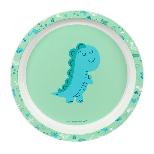 Set de veselă pentru copii Safta Dino Poliester 26 x 26 x 9 cm - Bebelus, Alăptarea și hrănirea