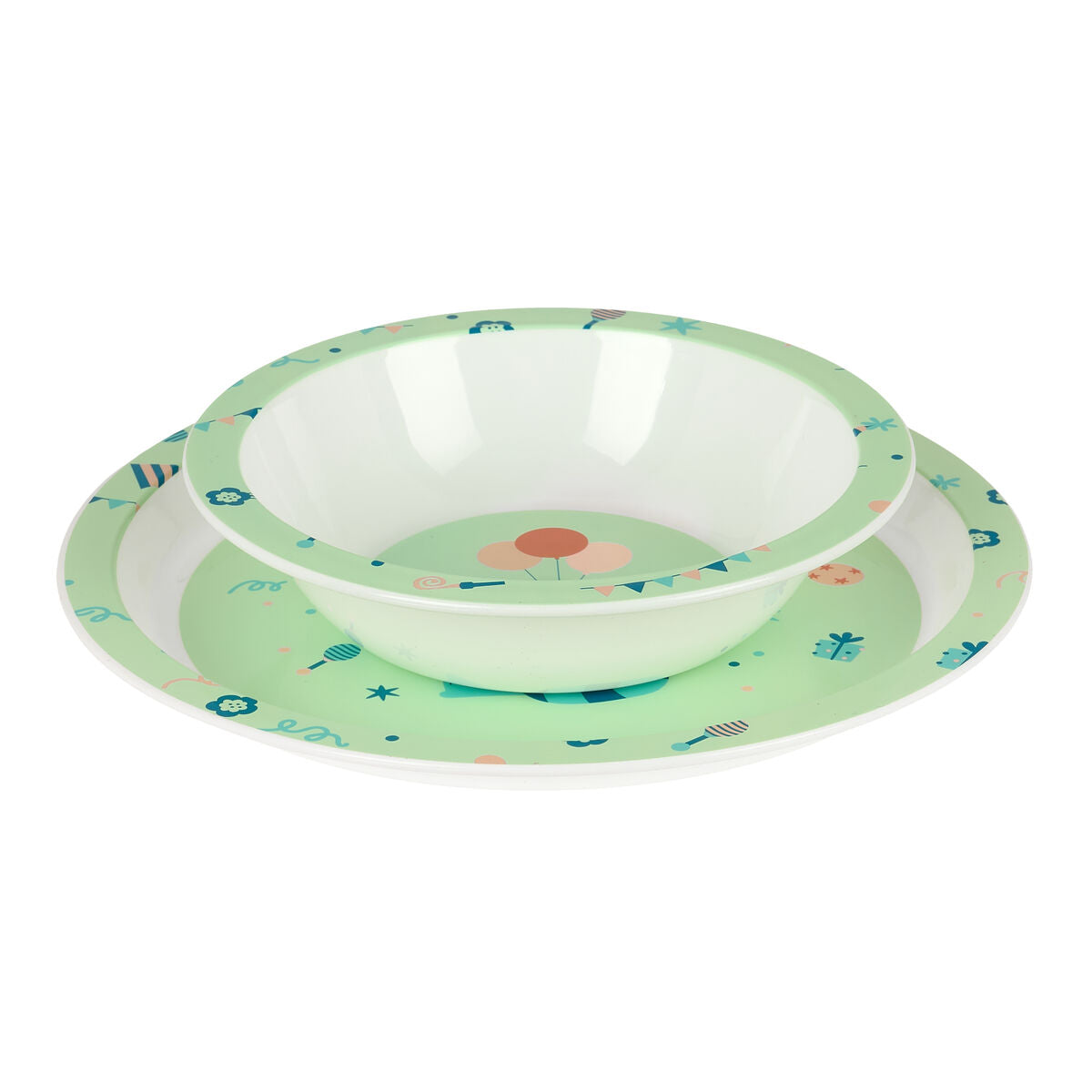 Set de veselă pentru copii Safta Fiesta Poliester 26 x 26 x 9 cm - Bebelus, Alăptarea și hrănirea