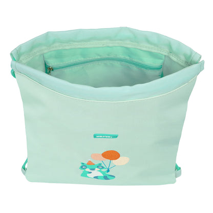 Geantă Rucsac cu Bretele Safta Fiesta Verde 26 x 34 x 1 cm - Birou și papetărie, Material școlar și educațional