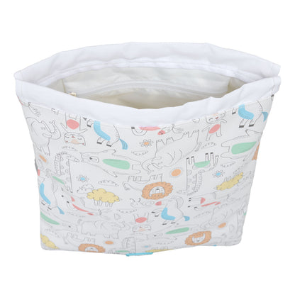 Geantă Rucsac cu Bretele Safta Zoo Bej 26 x 34 x 1 cm - Birou și papetărie, Material școlar și educațional