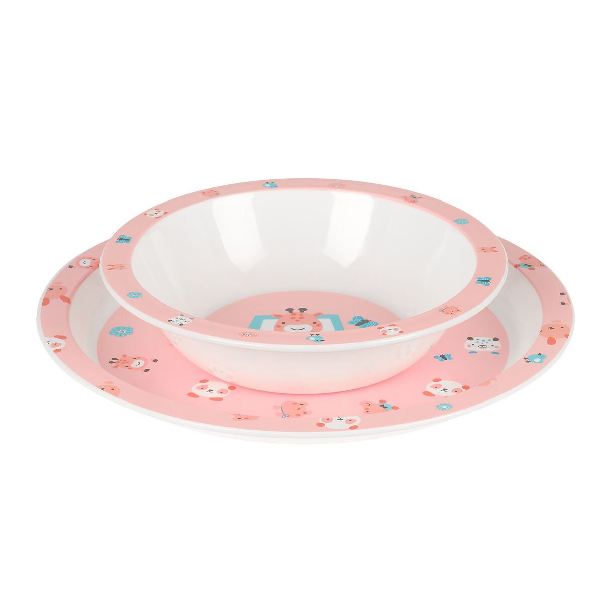 Set de veselă pentru copii Safta Jirafa Poliester 26 x 26 x 9 cm - Bebelus, Alăptarea și hrănirea