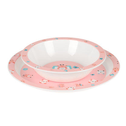 Set de veselă pentru copii Safta Jirafa Poliester 26 x 26 x 9 cm - Bebelus, Alăptarea și hrănirea