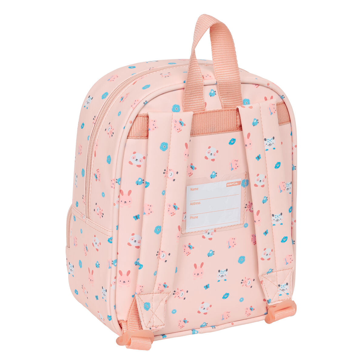 Rucsac pentru Copii Safta Jirafa Coral 22 x 27 x 10 cm - Birou și papetărie, Material școlar și educațional