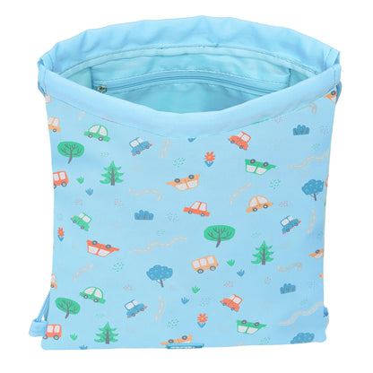 Geantă Rucsac cu Bretele Safta Coches Albastru 26 x 34 x 1 cm - Birou și papetărie, Material școlar și educațional