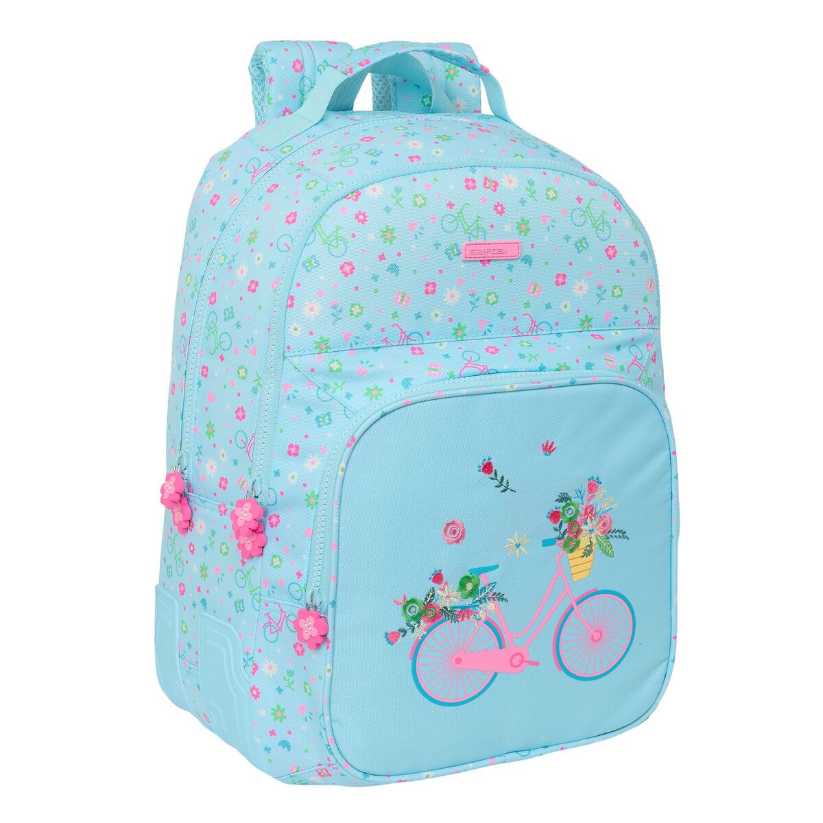 Ghiozdan Safta Bicicleta Albastru 32 x 42 x 15 cm - Birou și papetărie, Material școlar și educațional
