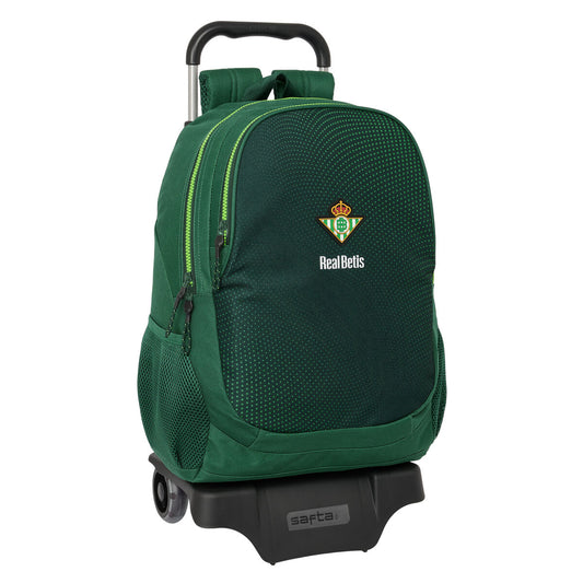 Ghiozdan cu Roți Real Betis Balompié Verde 30 x 43 x 14 cm - Birou și papetărie, Material școlar și educațional