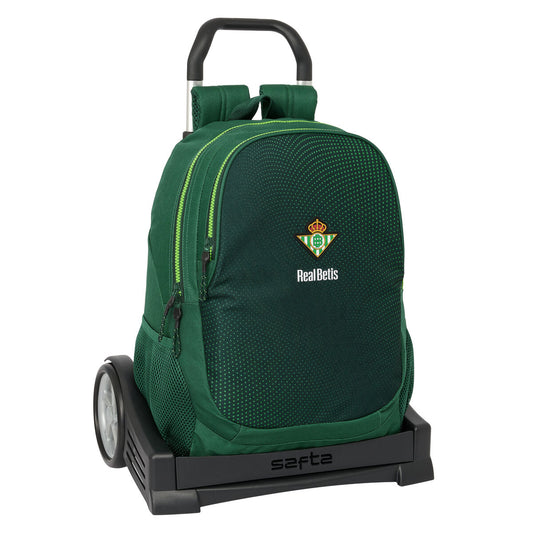 Ghiozdan cu Roți Real Betis Balompié Verde 32 x 43 x 14 cm - Birou și papetărie, Material școlar și educațional