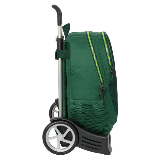 Ghiozdan cu Roți Real Betis Balompié Verde 32 x 43 x 14 cm - Birou și papetărie, Material școlar și educațional
