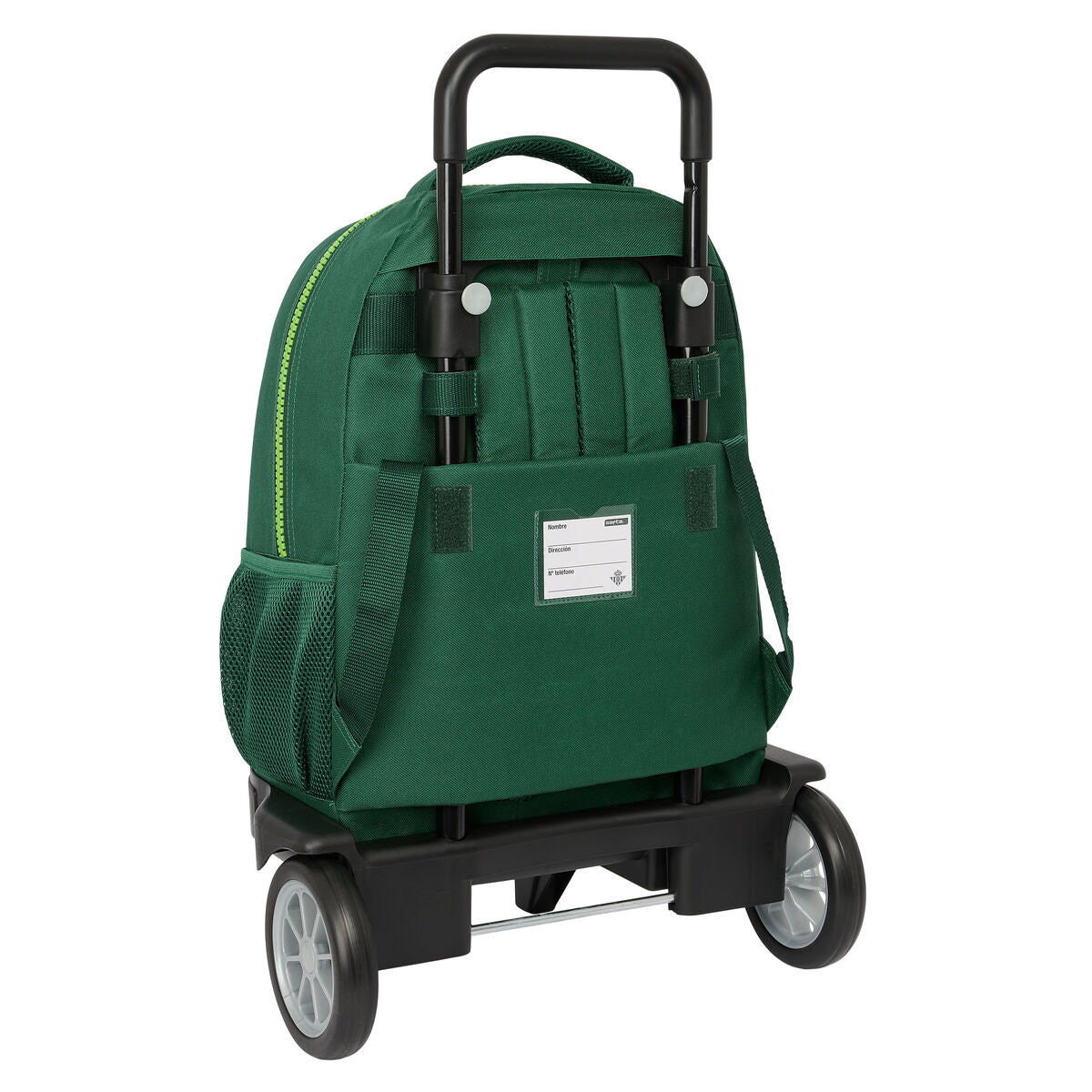 Ghiozdan cu Roți Real Betis Balompié Verde 33 x 45 x 22 cm - Birou și papetărie, Material școlar și educațional
