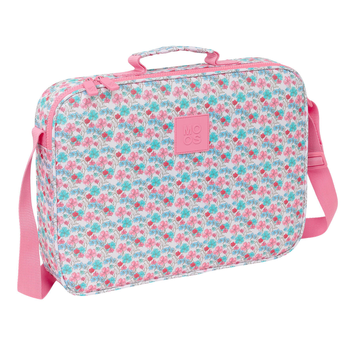 ghiozdan de școală Moos Flores Multicolor 38 x 28 x 6 cm - Birou și papetărie, Material școlar și educațional