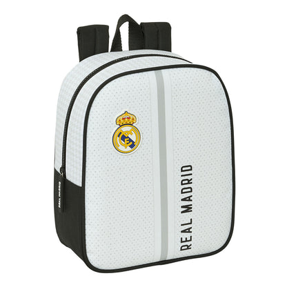 Rucsac pentru Copii Real Madrid C.F. 24/25 Alb Gri 22 x 27 x 10 cm - Birou și papetărie, Material școlar și educațional