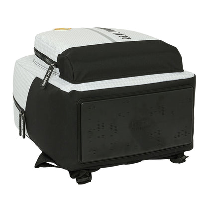 Ghiozdan Real Madrid C.F. 24/25 Alb Gri 32 x 42 x 15 cm - Birou și papetărie, Material școlar și educațional